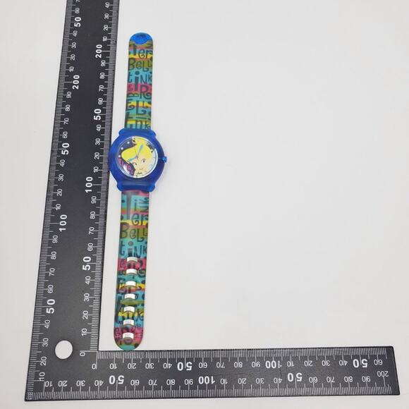 Disney Tinker Bell Snap Watch Flirt Blue - Picture 10 of 11